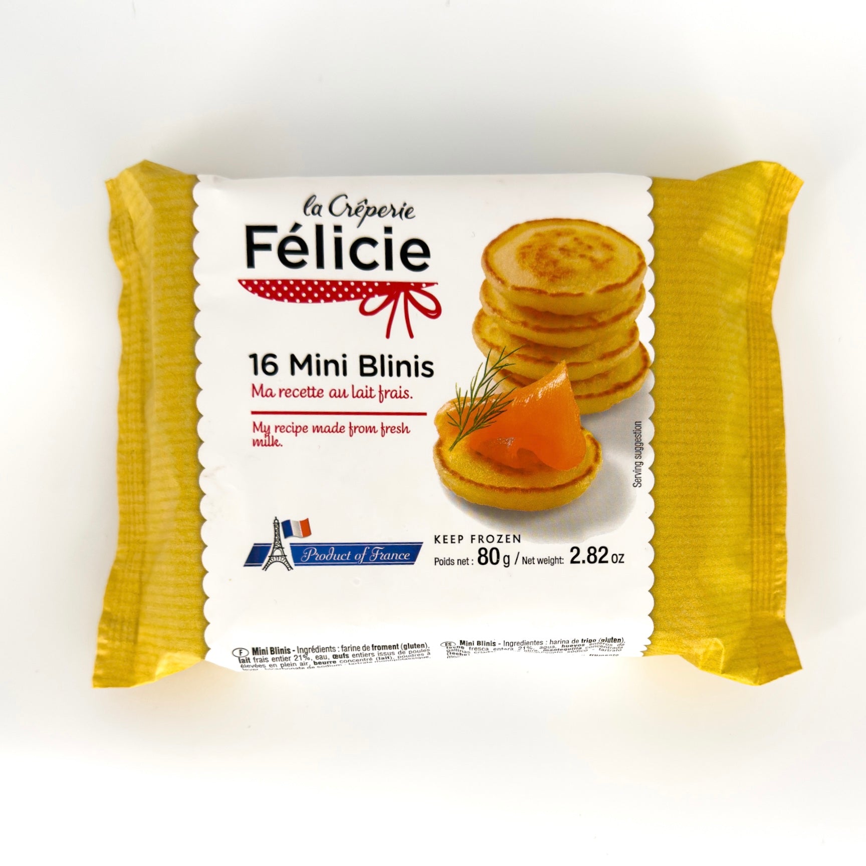 French Mini Blinis 16