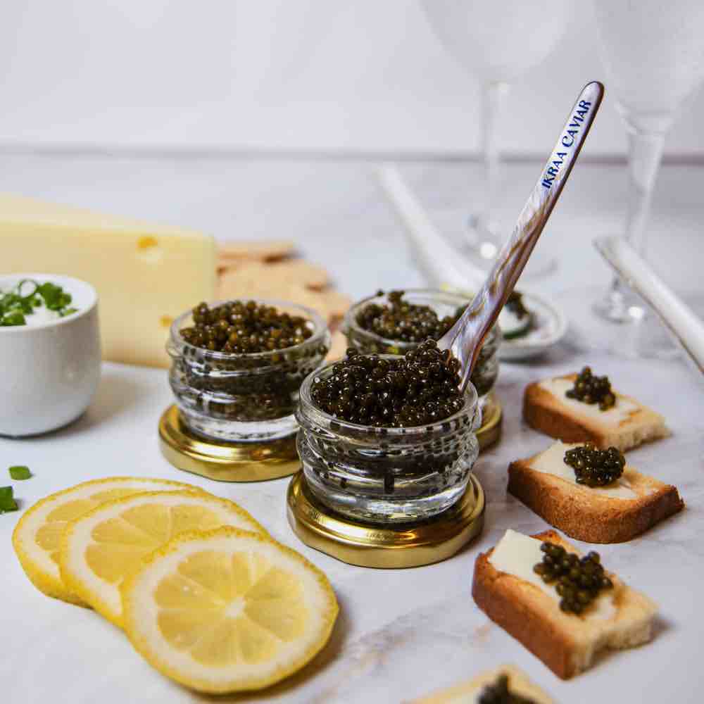 Caviar Tasting Sampler Trio