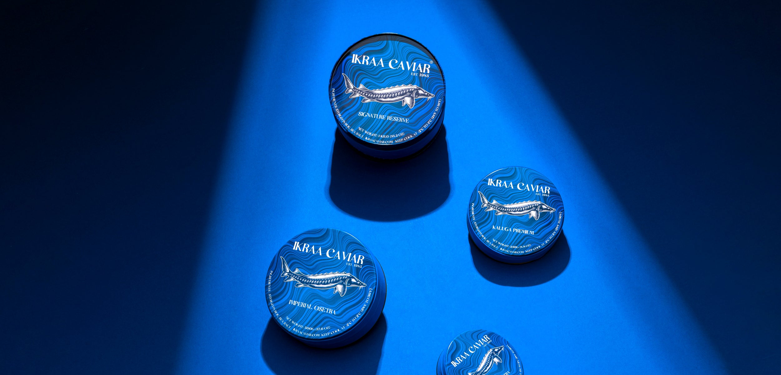 Osetra Sturgeon Caviar | Imperial® & Golden Osetra® | IKRAA