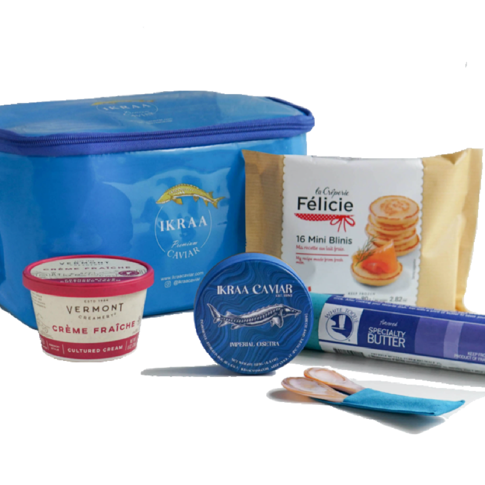 Imperial Osetra® Caviar Gift Set - 1oz/28g - $225