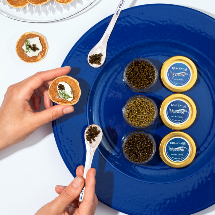 Caviar Tasting Sampler Trio